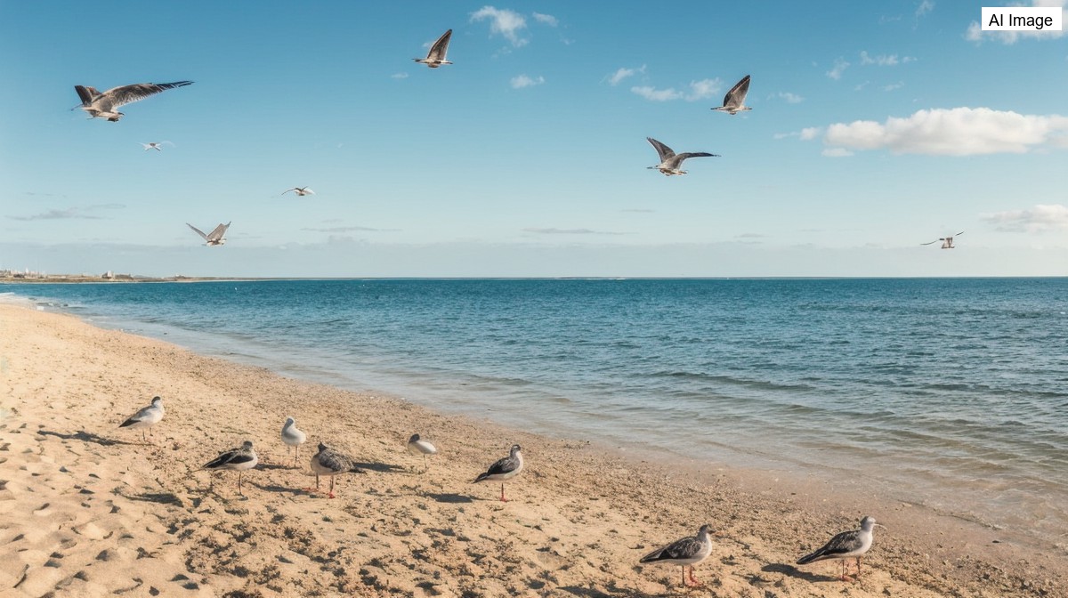 Rare black-headed gull draws birdwatchers to Geraldton in Western Australia