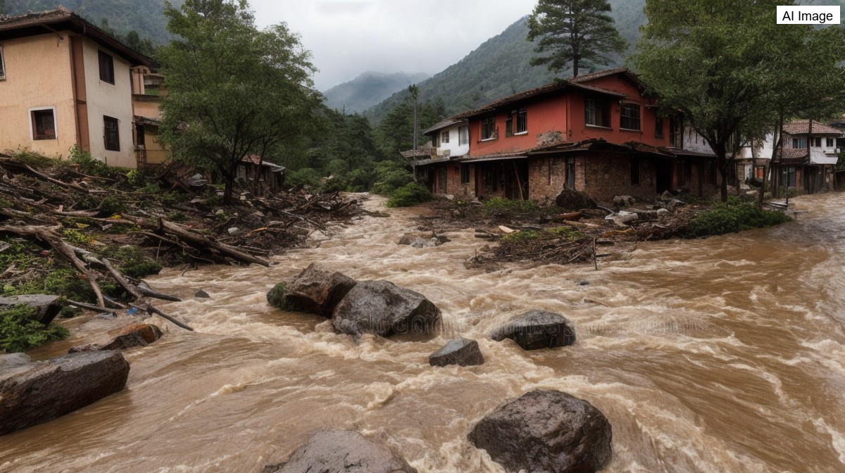 जम्मू कश्मीर के डोडा और किश्तवार में बादल फटने से तबाही