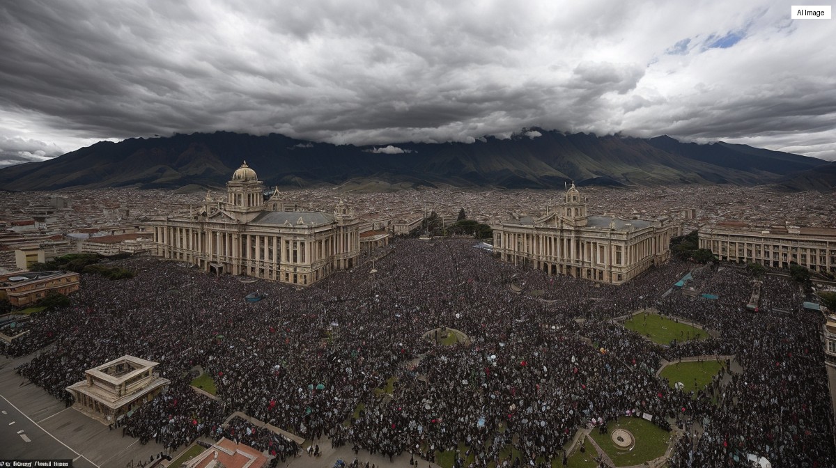 Crisis en Bolivia: miles de manifestantes se congregan frente al Palacio Quemado en La Paz