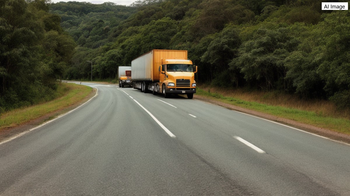 Acidentes com caminhões nas estradas recuam 0,9% em 2025, e empresas apostam em tecnologia para treinar motoristas
