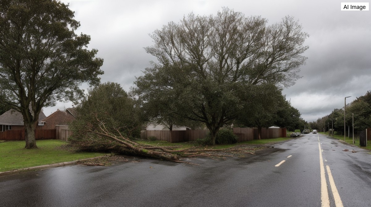 Temporal de granizo deixa centenas de desalojados no Rio Grande do Sul