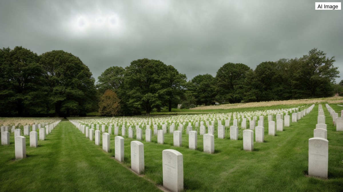 Canadian war graves at Gaza cemetery damaged in conflict
