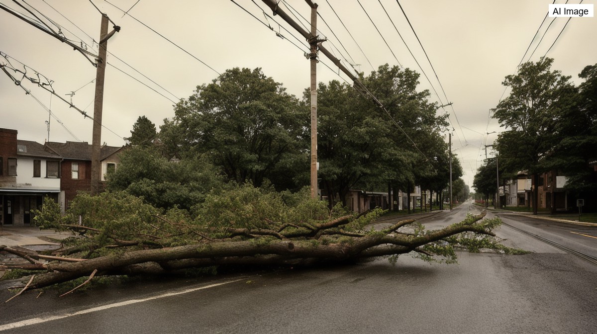 Fallen tree shuts Toronto's Dundas Street and strands streetcars | AVALW News