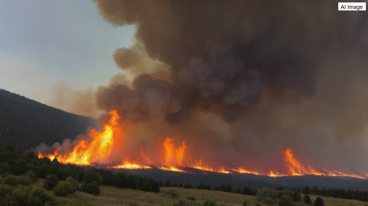 Waldbrand bei Kruja nahe Tirana unter Kontrolle, Festnahme | AVALW News