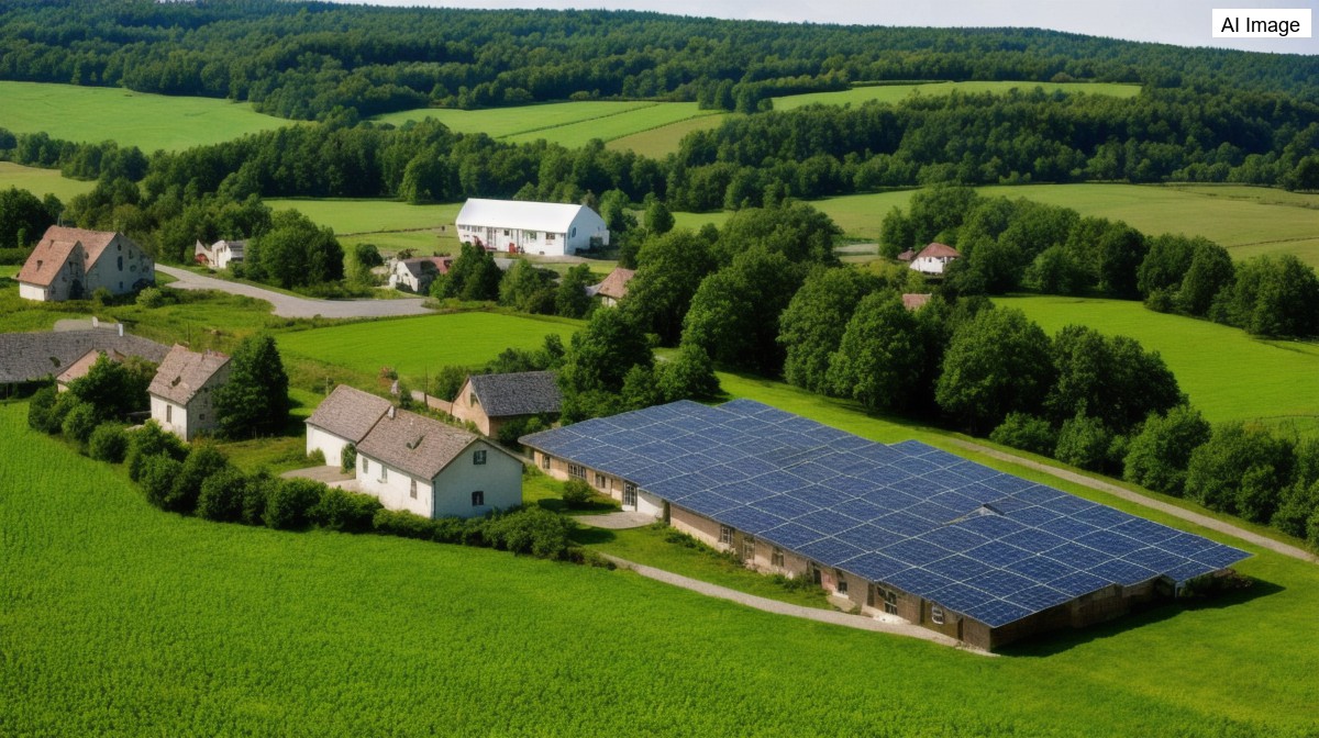 Ein ostdeutsches Dorf hat sich komplett von fossilen Brennstoffen und den globalen Energiemärkten verabschiedet