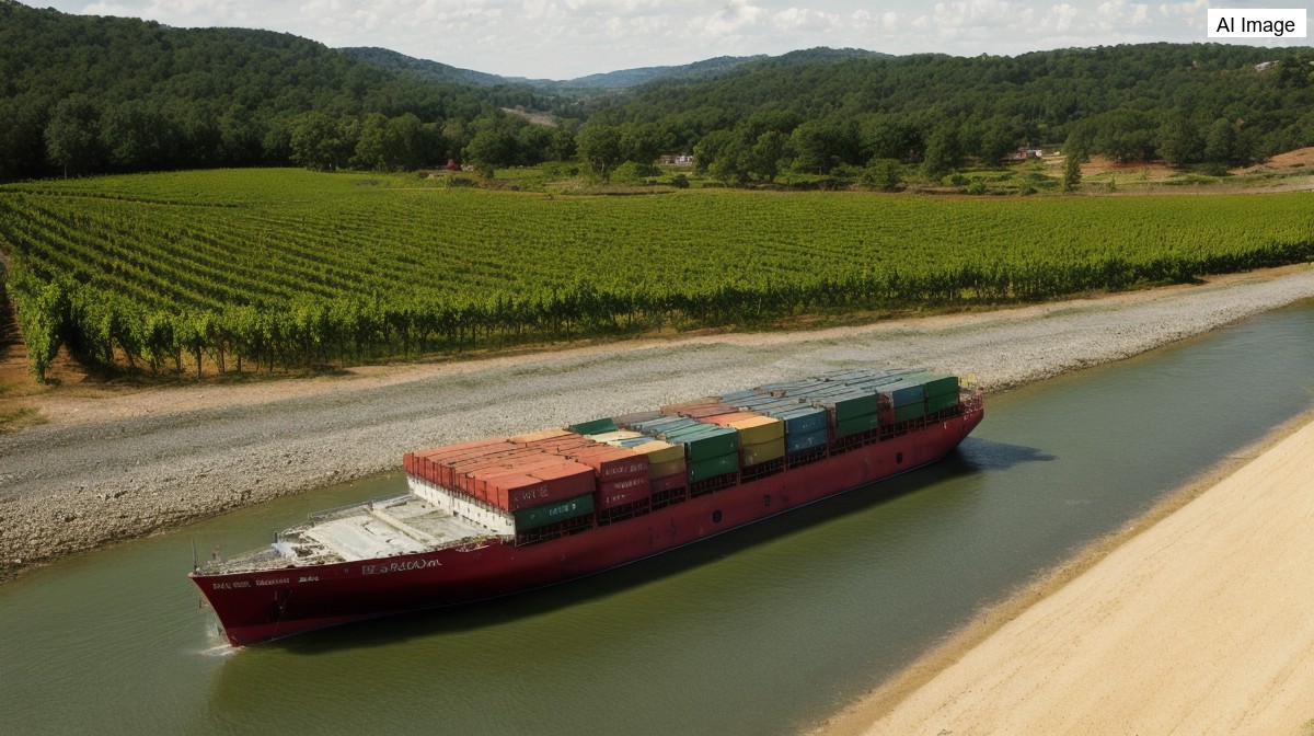 Niedrigwasser bedroht Rhein-Schifffahrt, Route droht sich zu teilen | AVALW News