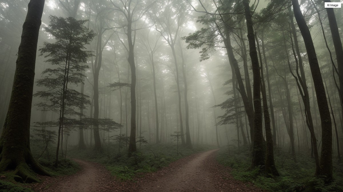 Deux enfants abandonnés dans une forêt par leur mère, un boulanger leur vient en aide