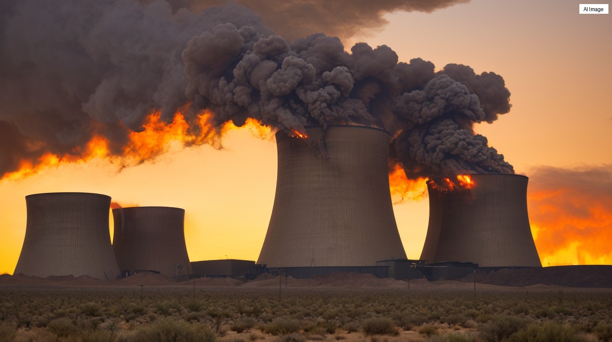 Drohnenangriff löst Brand nahe dem Kernkraftwerk Baraka in den Vereinigten Arabischen Emiraten aus