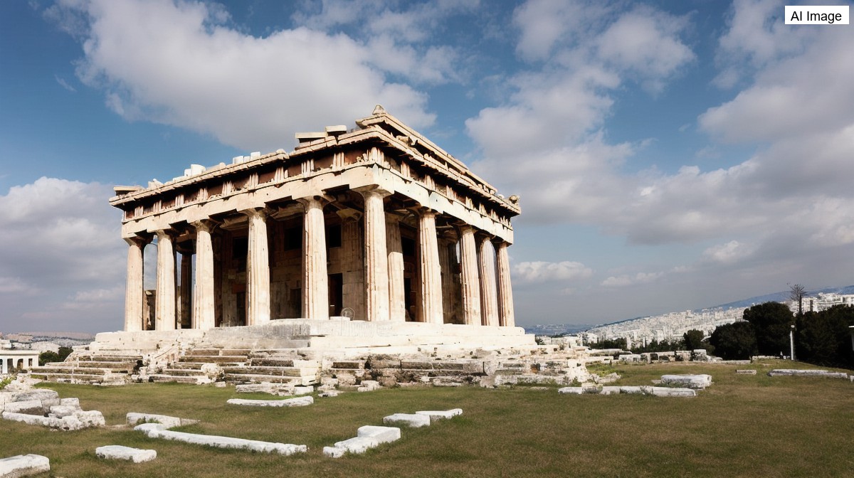 Ολοκληρώθηκε η αναστήλωση της δυτικής όψης του Παρθενώνα μετά από περίπου 220 χρόνια