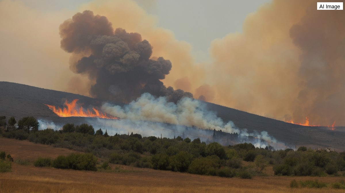 Πυρκαγιά στη Φθιώτιδα: εκκενώνονται Σφάκα και Ζέλι καθώς η φωτιά κινείται προς την Αταλάντη