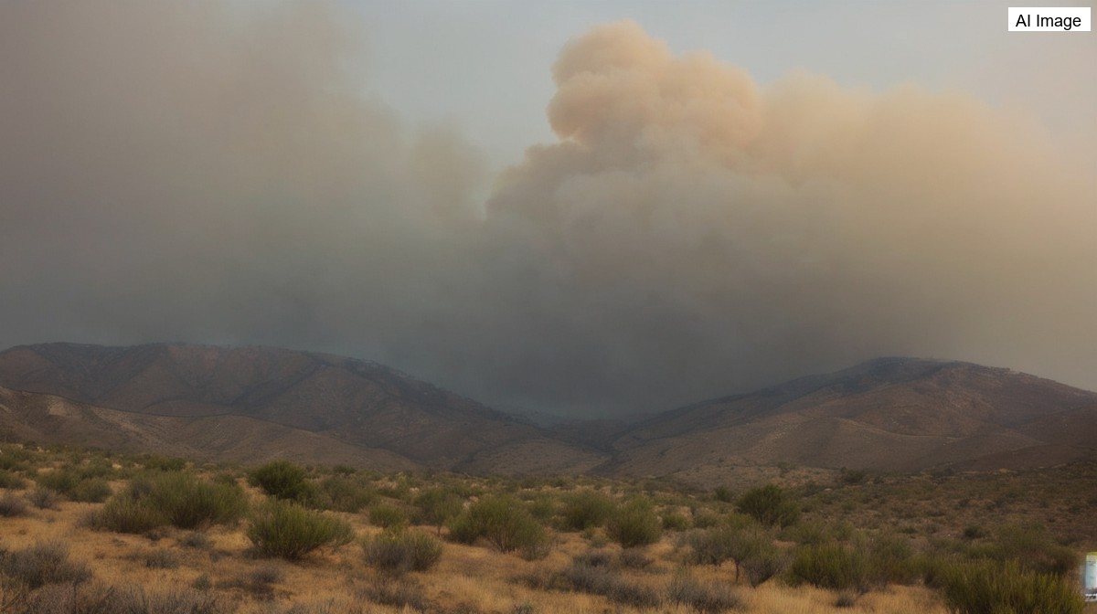 Al menos doce muertos en el incendio forestal de Los Gallardos, Almeria