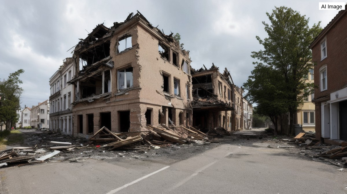 Se derrumba un edificio de tres plantas en Benetússer sin heridos | AVALW News