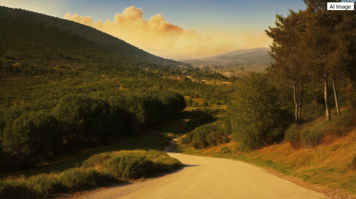 Un incendio forestal en la pedania murciana de Garres y Lajes obliga a desalojar vecinos y a solicitar la intervencion de la UME
