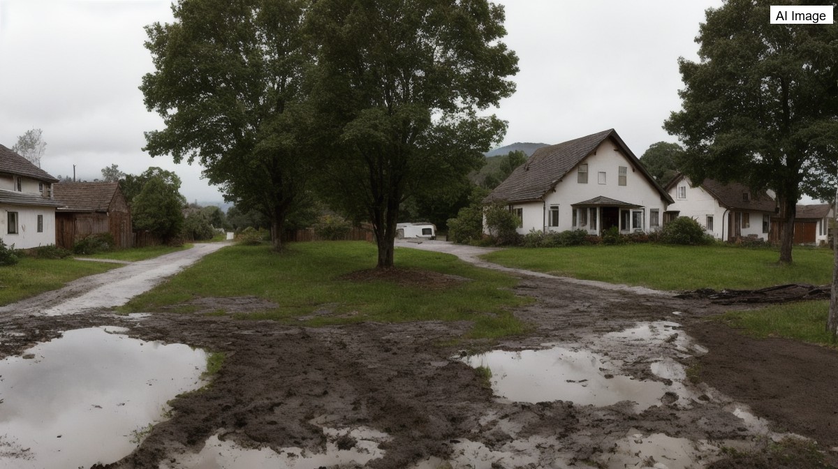 Fuertes tormentas e inundaciones causan importantes destrozos en varias localidades de Ourense