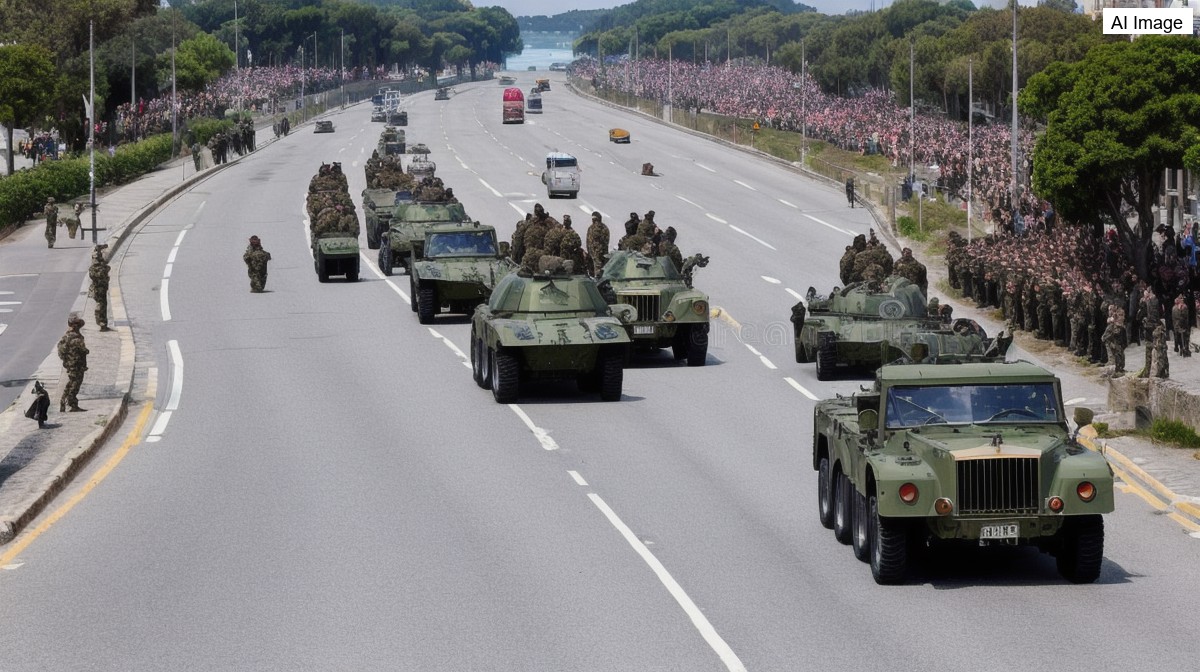 La princesa Leonor debuta en el desfile del Día de las Fuerzas Armadas en Vigo con casi 4.000 efectivos y 70 aeronaves - AVALW News