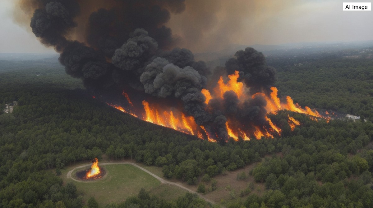 Incendies en France, le ministre de l'Intérieur fait état de milliers d'évacués sans victime