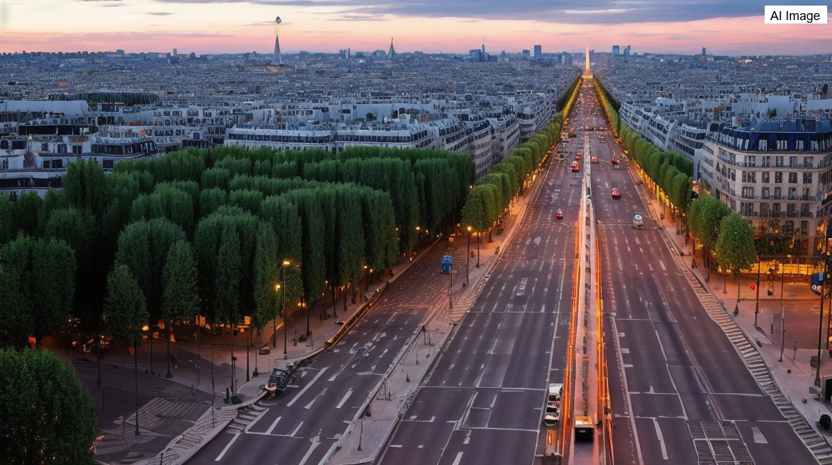 Les Champs-Élysées envahis par les supporters du PSG, vingt-deux mille forces de l’ordre déployées dans la capitale - AVALW News