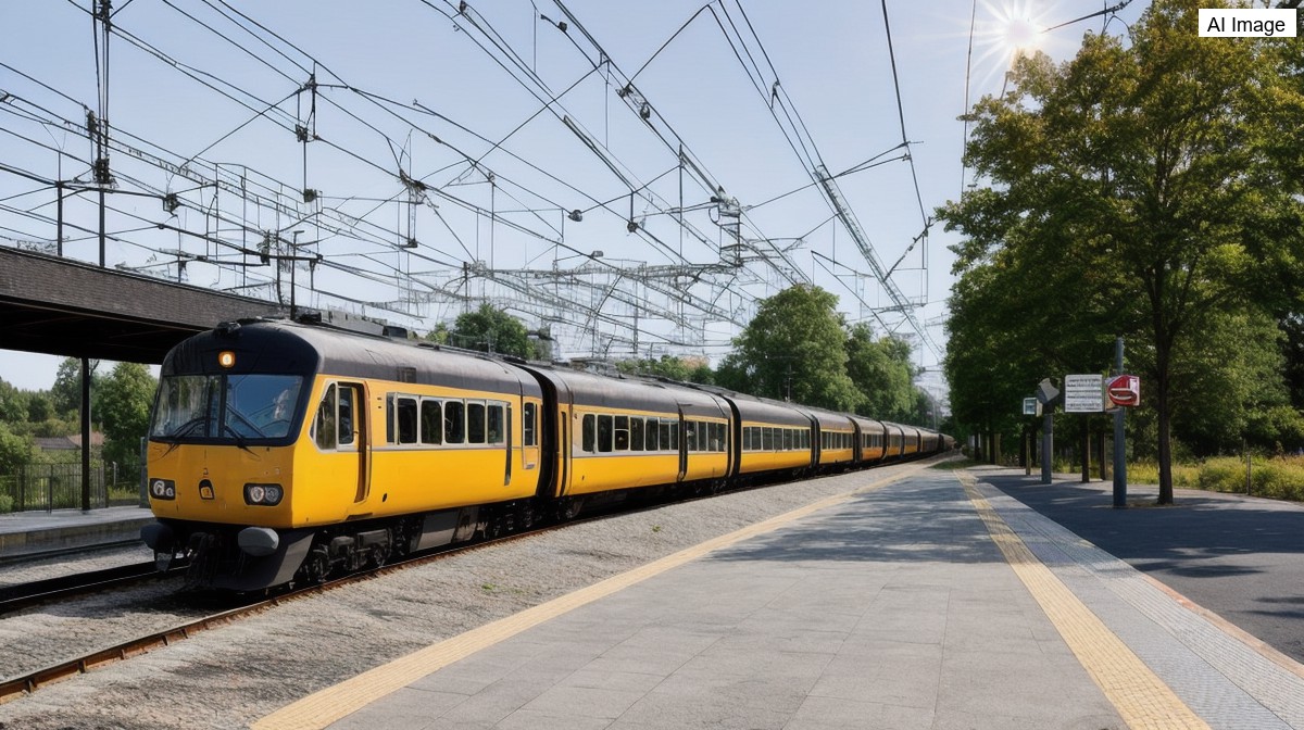 Près de 700 passagers bloqués dans un train en pleine canicule