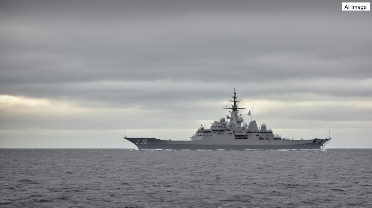 MoD says frigate's Channel warning shots were to avoid a collision