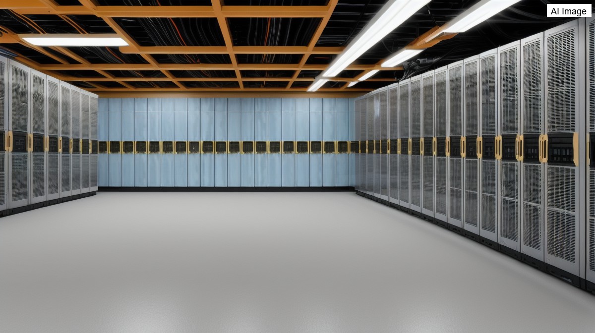 A closed Warrington soap factory becomes an AI data centre as the PM touts Britain's tech revolution