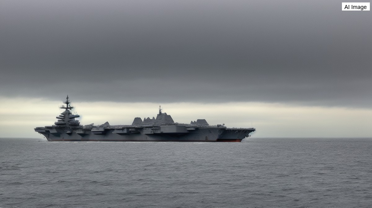 Video eksklusif CNN ungkap kerusakan parah akibat kebakaran di kapal induk USS Gerald Ford