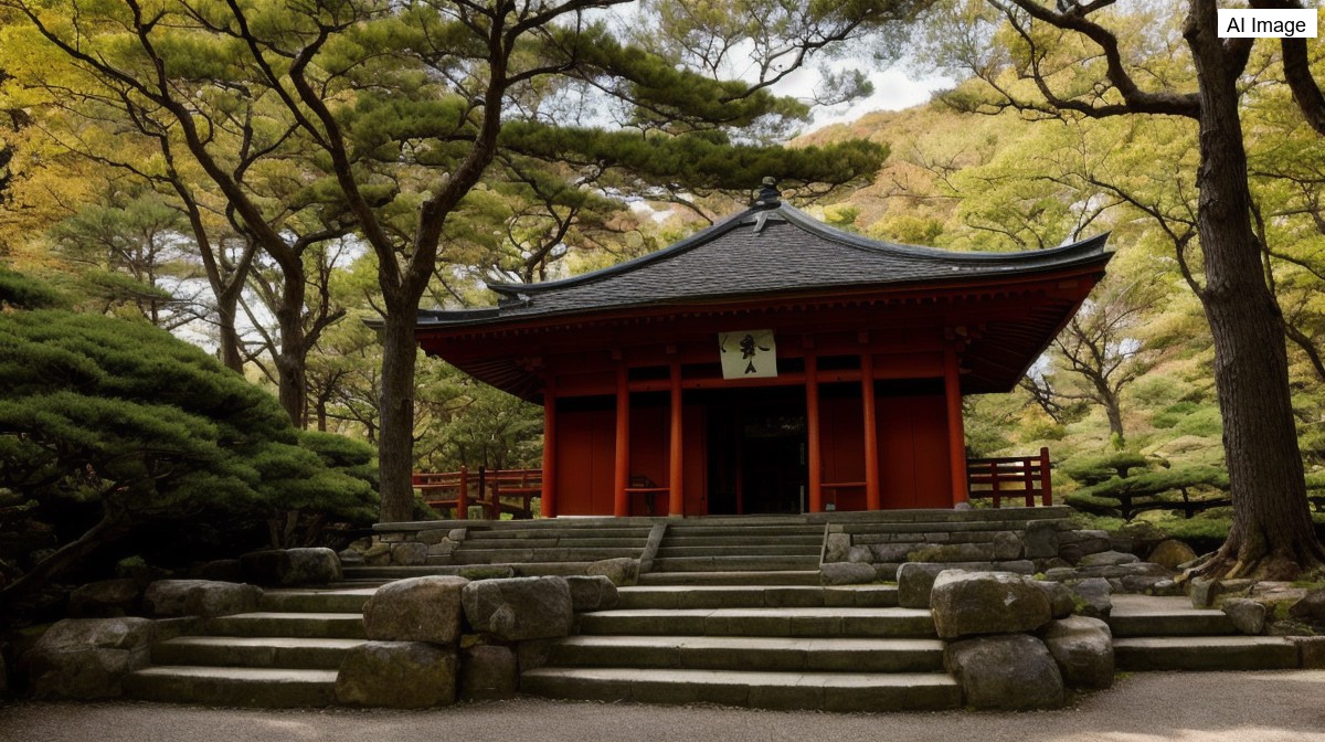 神戸・有馬温泉の有馬稲荷神社で火事、八十代の宮司夫婦がやけど