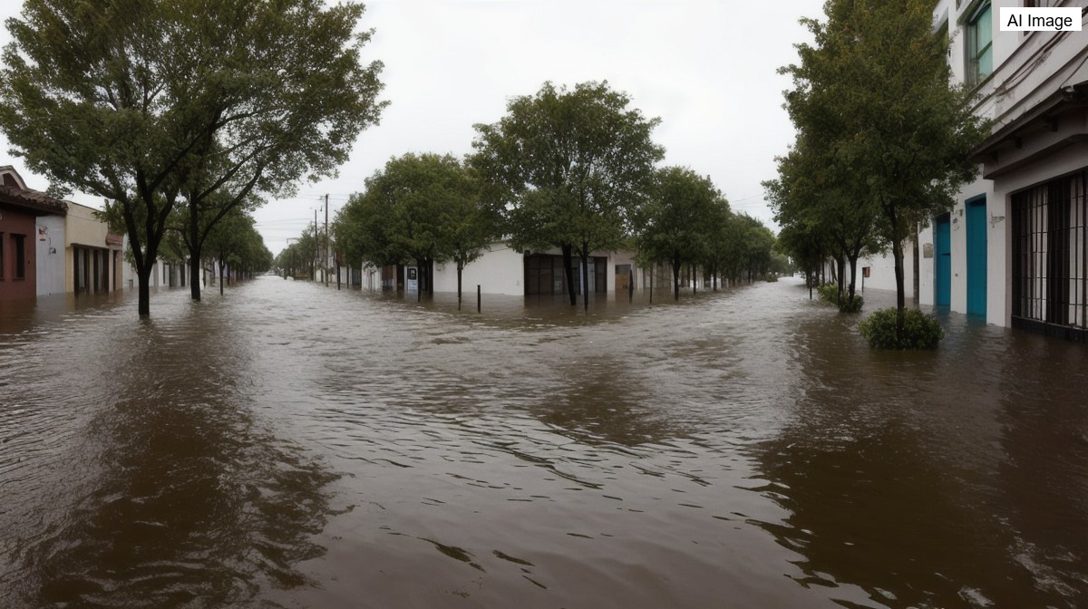 Lluvias provocan inundaciones en Tultitlán y alertas en la Ciudad de México