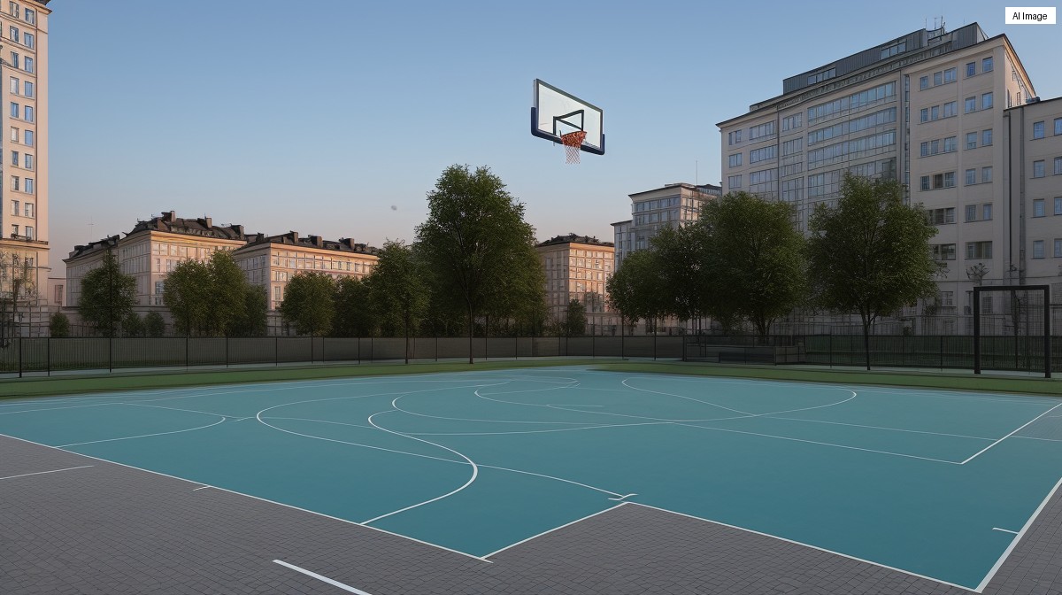 Mistrzostwa Swiata w koszykowce 3x3 na placu Defilad w Warszawie od 1 do 7 czerwca