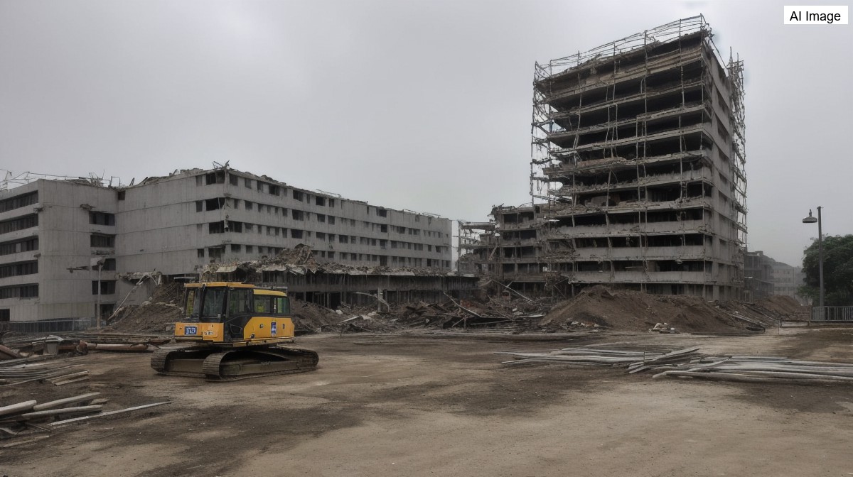 Rescue operation under way after building collapse in Abuloma, Port Harcourt