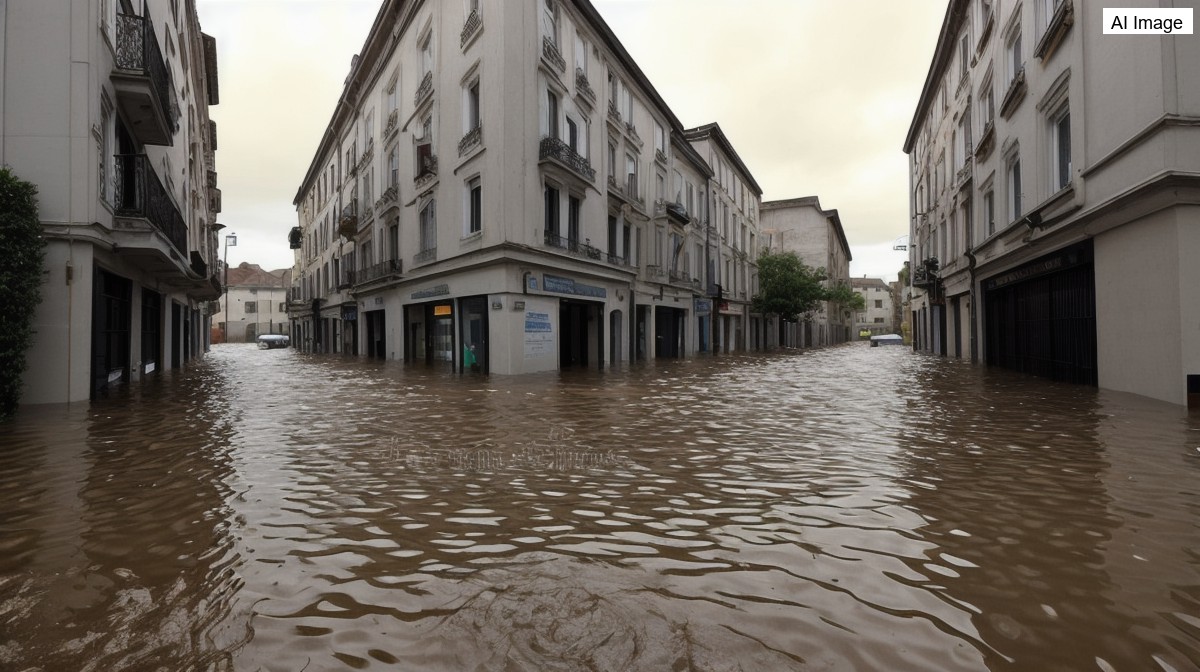 中国南部で台風10号による洪水 39人死亡、被災者37万5000人に