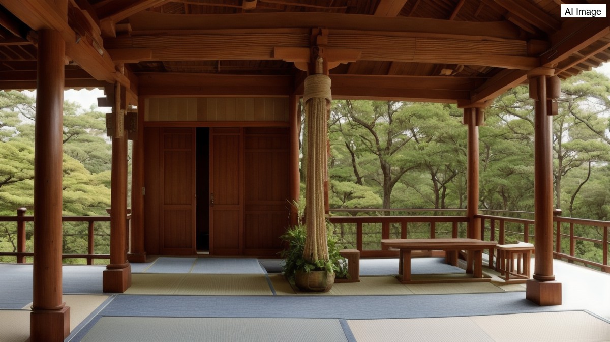出雲大社の大しめ縄を掛け替え 長さ十三・六メートル・重さ約五トン 神楽殿を新たに