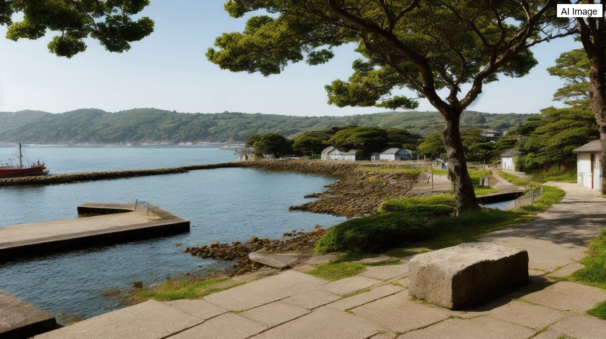 尾鷲の小学生がアオリイカの産卵床づくり 海に沈める