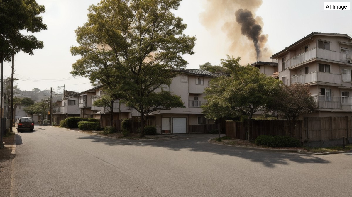 岡崎市戸崎町の三階建てアパートで今日未明に火事があり一階の一室が全焼、消防車など十三台が出動して約二時間後に消し止められる、全焼した部屋の男女三人と近くの別のアパートの女性一人の合わせて四人が煙を吸うなどして病院に搬送されたものの、いずれも命に別状はない