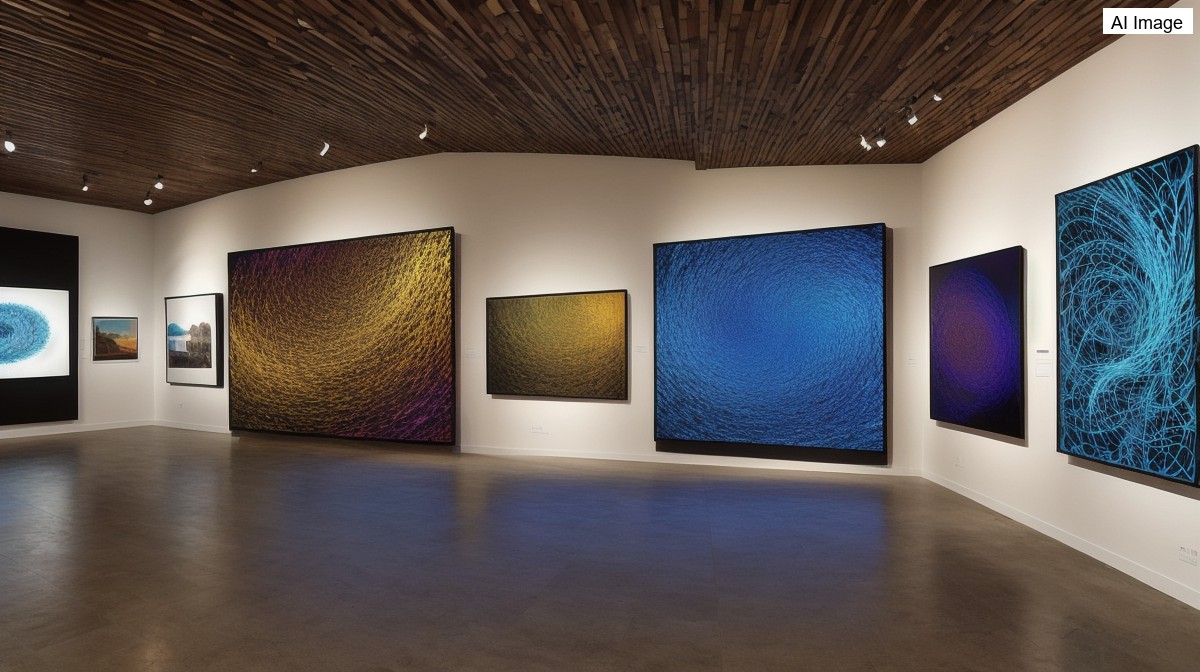 世界初のAI美術館「データランド」、ロサンゼルスで事前公開