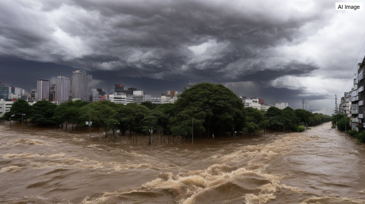 台風6号で関東18万人に避難指示、東京や千葉で警戒続く