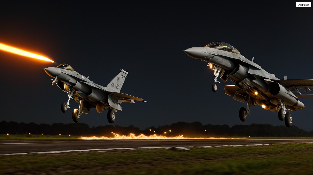 Doua avioane F-16 romanesti au decolat dupa detectarea dronelor rusesti in apropierea frontierei, alerta RO-ALERT in Tulcea