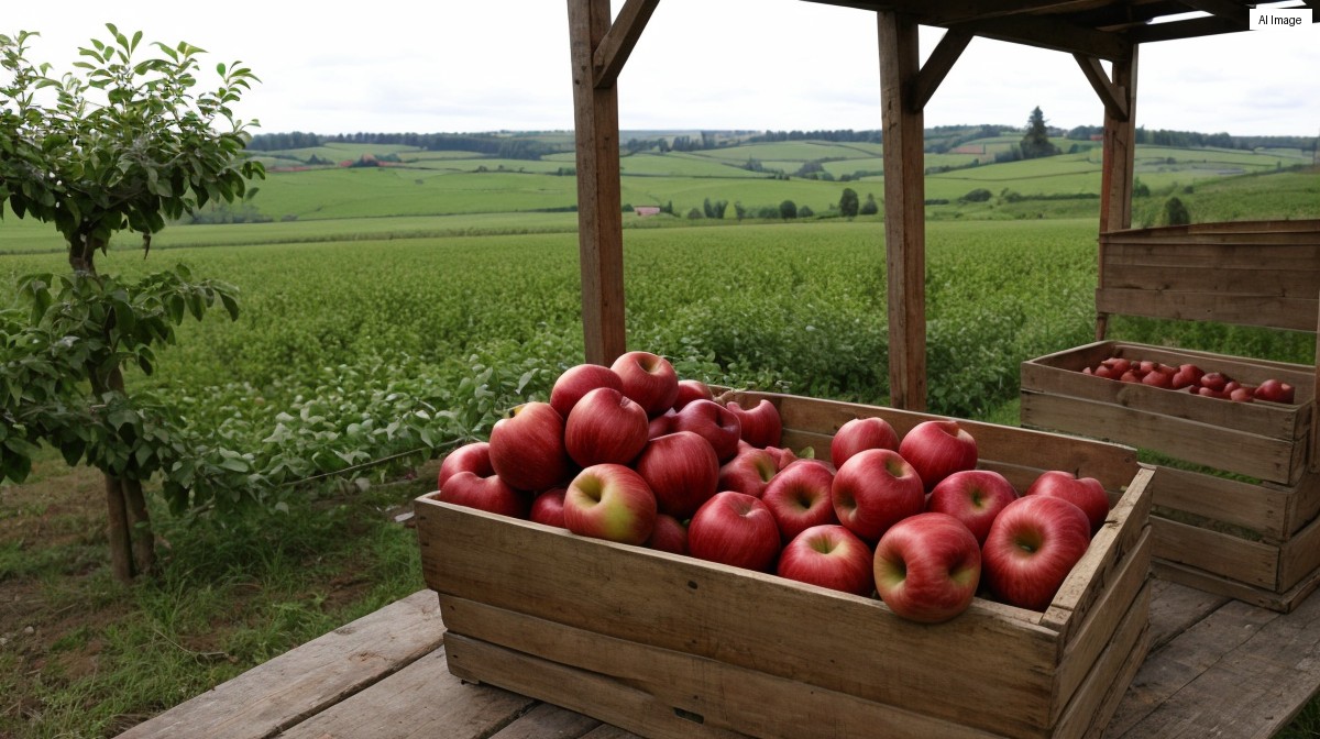 România produce de 6 ori mai puține mere decât Polonia și importă 100.000 de tone anual