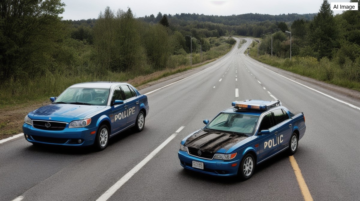 Urmărire ca în filme pe Autostrada Soarelui: un bărbat urmărit național s-a răsturnat cu mașina în fuga de polițiști - AVALW News