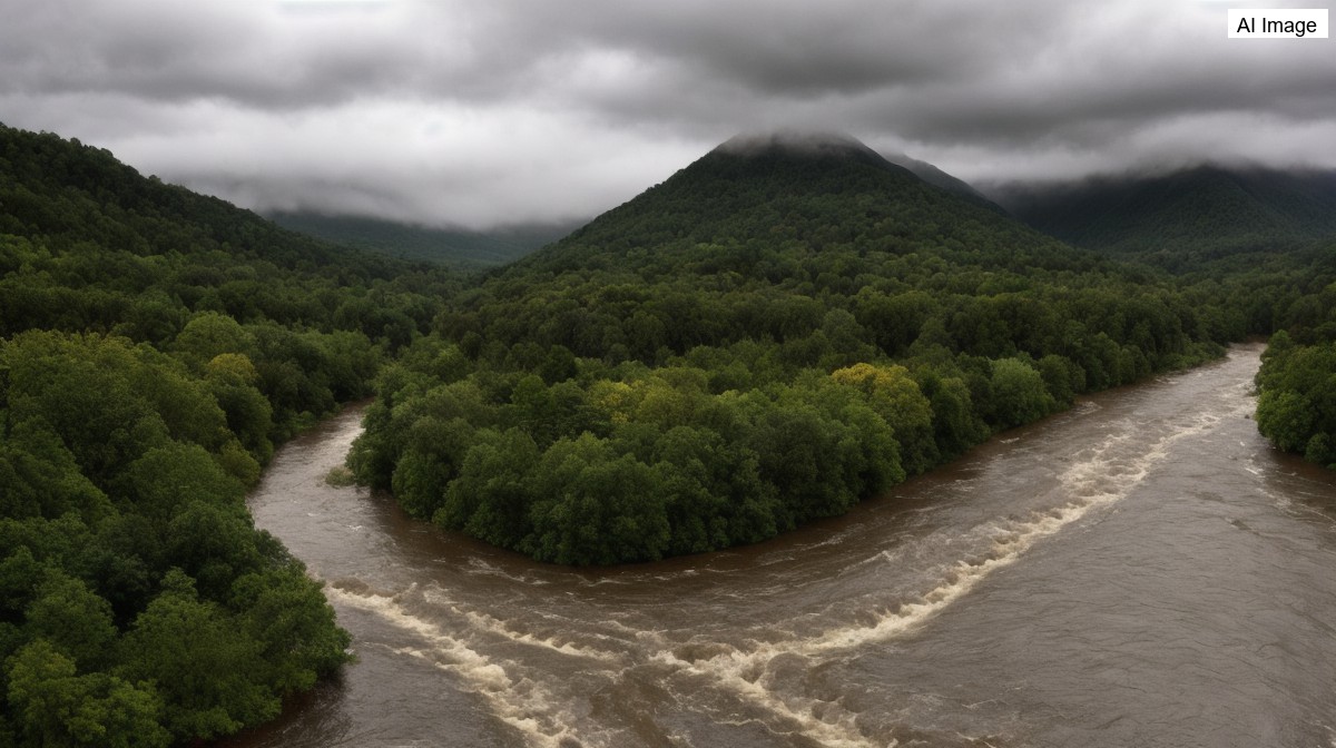 花蓮萬榮堰塞湖紅色警戒 山區豪雨疏散三十戶九十八人