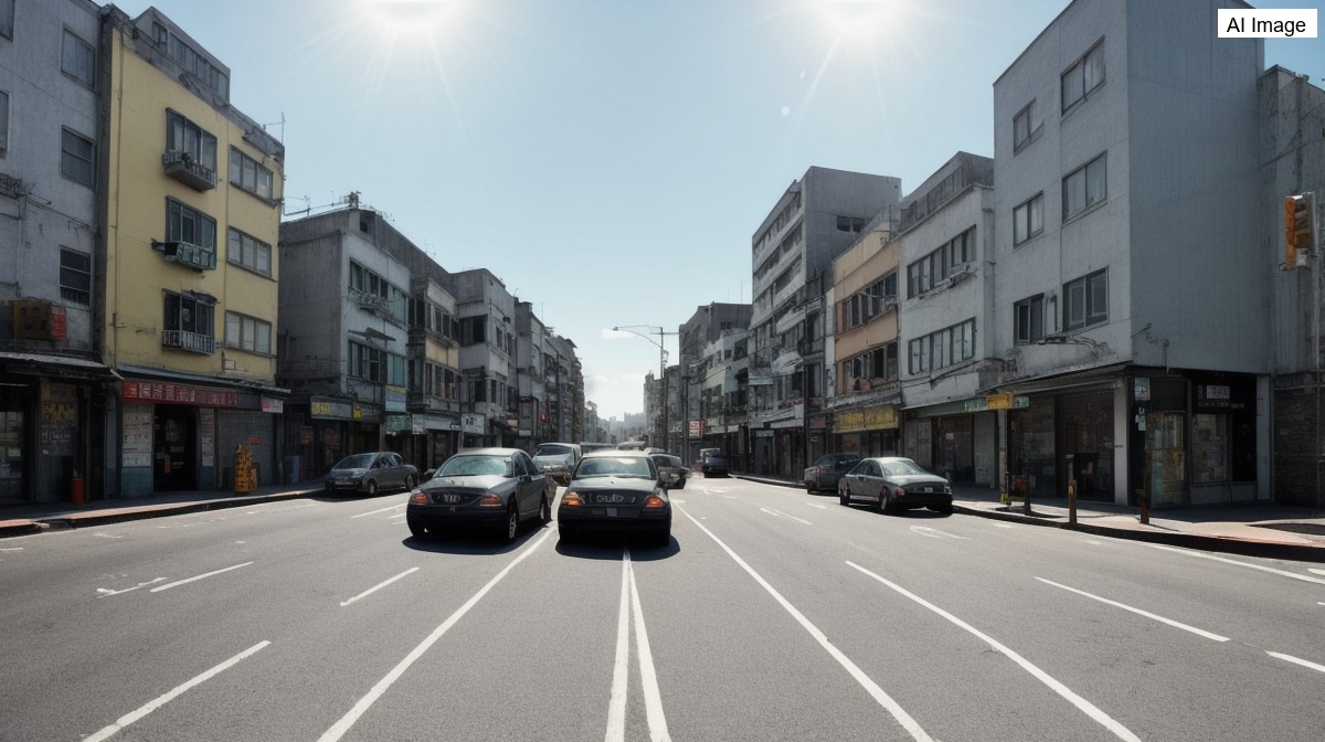台北內湖男子逆向走在馬路拍打車輛引擎蓋,警方到場後將他強制送醫