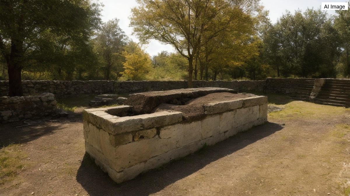 Aspendos Antik Kenti'nde 2400 yıllık güreşçi mezarı bulundu | AVALW News