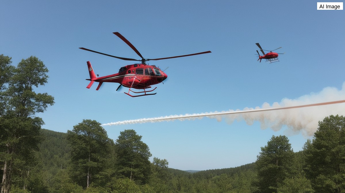 Kastamonu'ya yangın söndürme helikopteri konuşlandırıldı