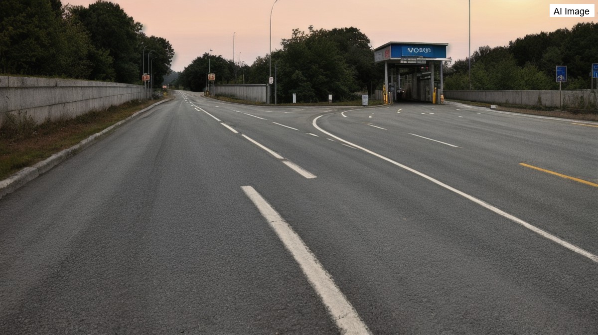 Tekirdağ'ın Malkara ilçesinde otomobil 1915 Çanakkale Otoyolu gişelerinde beton bariyere çarptı, sürücünün eşi hayatını kaybetti - AVALW News