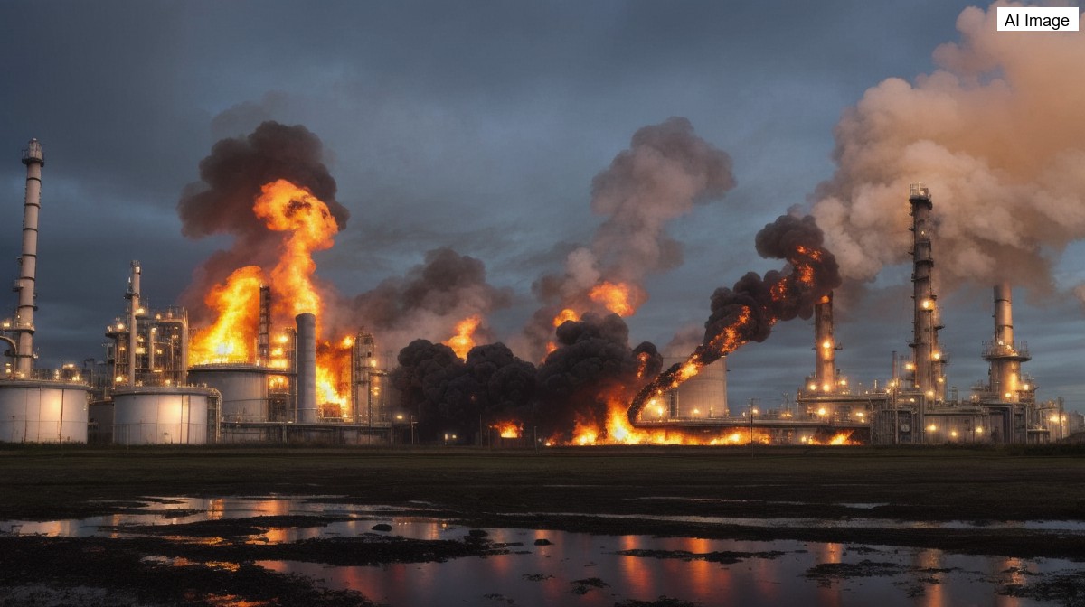 Українські дрони вдарили по російських нафтових терміналах Усть-Луга та Приморськ