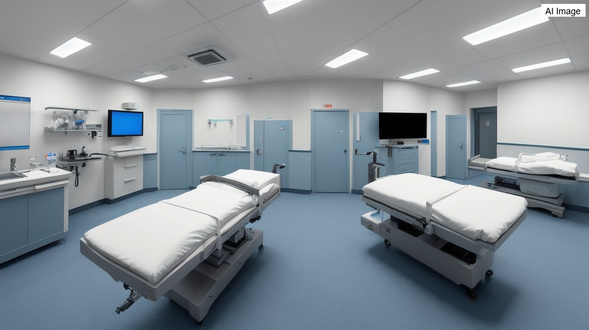 AI tool that colour-codes the body used in UK surgery for first time