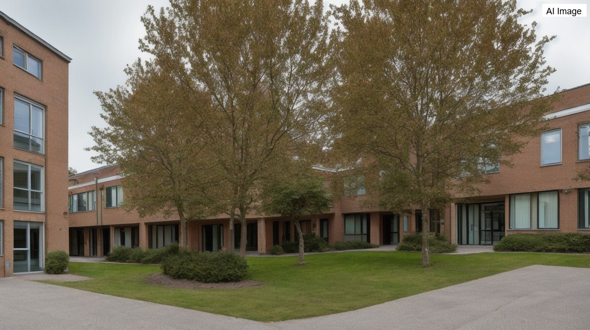 Man held after staff member shot with crossbow at Surrey campus
