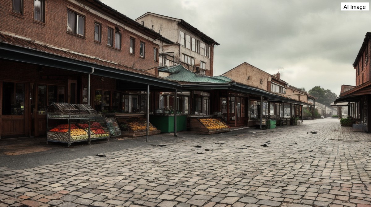 Лук'янівка після обстрілу: зруйнований ринок, круасани серед скла та вісімнадцятирічна кішка, яка боїться вибухів