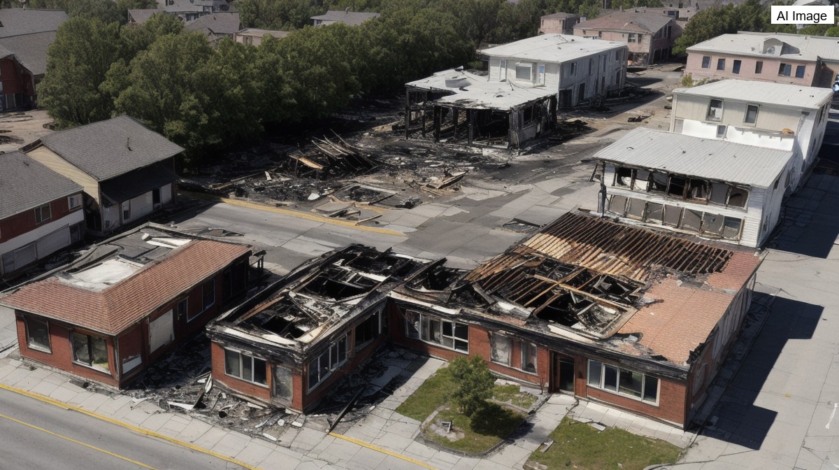 Fire in Denville NJ severely damages two popular cafes and two other businesses