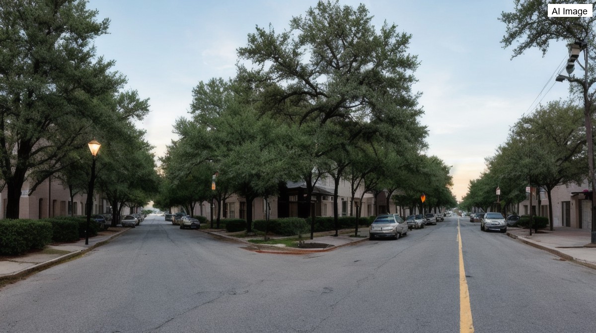 Houston turning on 60,000 streetlights and fixing sidewalks