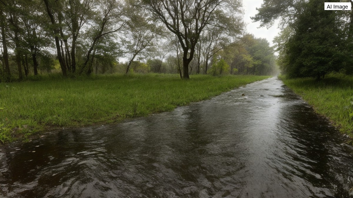 Flash flood warning issued for Houston as rain totals climb toward four inches